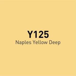 Vincent Graph Master Design Marker Y125 Naples Yellow Deep - 4
