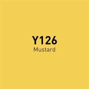 Vincent Graph Master Design Marker Y126 Mustard - 7