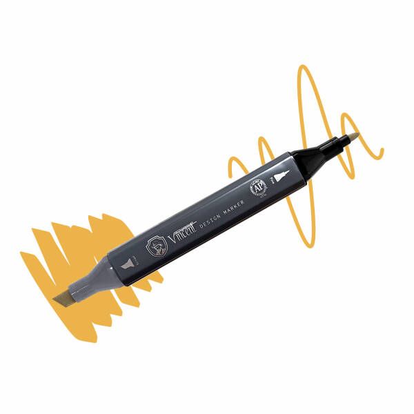 Vincent Graph Master Design Marker Y137 Yellow Ochre Deep - 1