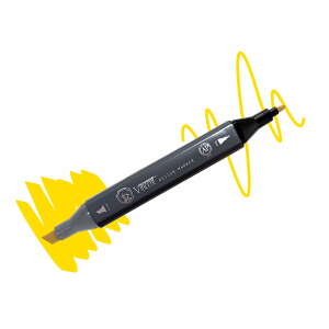 Vincent Graph Master Design Marker Y144 Aci̇d Yellow - 1