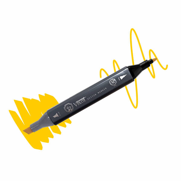 Vincent Graph Master Design Marker Y148 Imperi̇al Yellow - 1