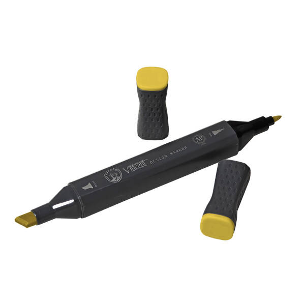 Vincent Graph Master Design Marker Y148 Imperi̇al Yellow - 3