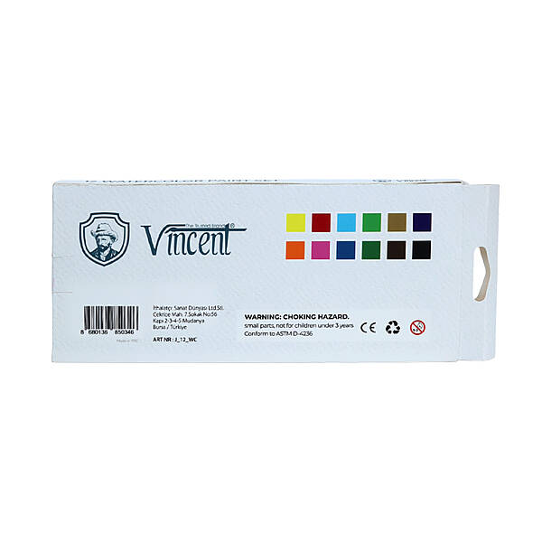 Vincent Junior Artist Sulu Boya Seti 12'li - 2