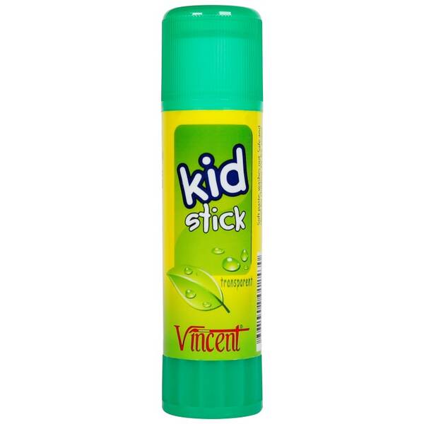 Vincent Kid Stick 25Gr Yeşil Şeffaf-Kuvvetli Yapıştırıcı - 1