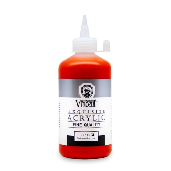 Vincent New Series Akrilik Boya 225 Ml Cadmium Red Hue (315) - 1