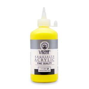 Vincent - Vincent New Series Akrilik Boya 225 Ml Cadmium Yellow Light (267)