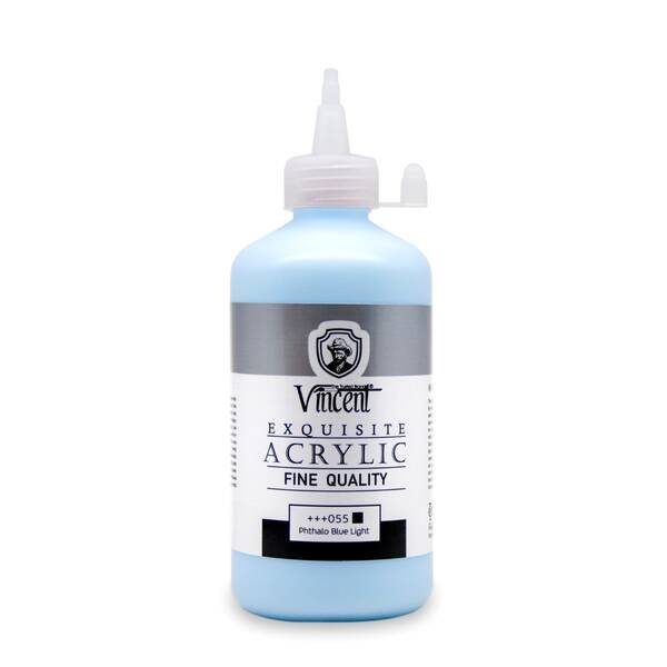 Vincent New Series Akrilik Boya 225 Ml Phthalo Blue Light (055) - 1