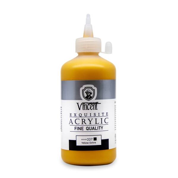 Vincent New Series Akrilik Boya 225 Ml Yellow Ochre (227) - 1