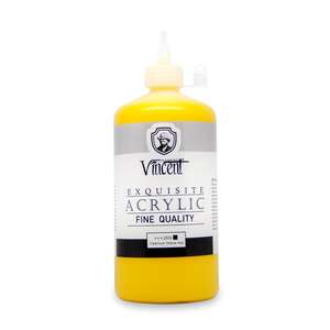 Vincent - Vincent New Series Akrilik Boya 500 Ml Cadmium Yellow Hue