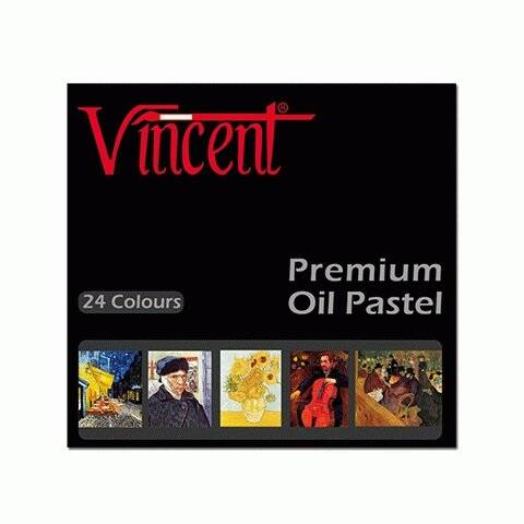 Vincent Premium Oil Pastel 24' Lü Set