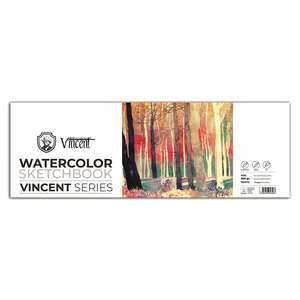 Vincent - Vincent Suluboya Defteri 300Gr 14X56 10 Sayfa