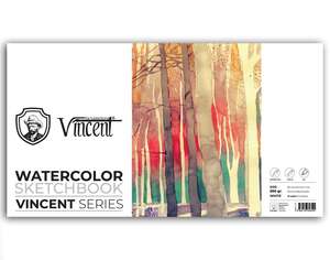 Vincent - Vincent Suluboya Defteri 300Gr 18X42 10 Sayfa