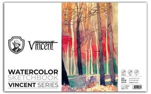Vincent - Vincent Suluboya Defteri 300Gr 20X40 10 Sayfa
