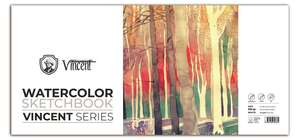 Vincent Suluboya Defteri 300Gr 21X56 10 Sayfa - Vincent