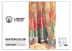 Vincent - Vincent Suluboya Defteri 300Gr 30,5X45,5 10 Sayfa