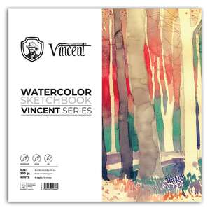 Vincent - Vincent Suluboya Defteri 300Gr 30X30 10 Sayfa