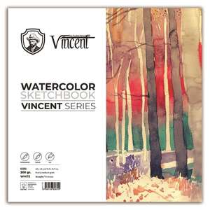 Vincent - Vincent Suluboya Defteri 300Gr 40X40 10 Sayfa