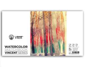 Vincent Suluboya Defteri 300Gr 6X20 10 Sayfa - Vincent