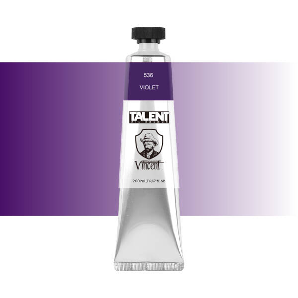 VINCENT TALENT OIL COLOR 200ML 536 VIOLET - 1