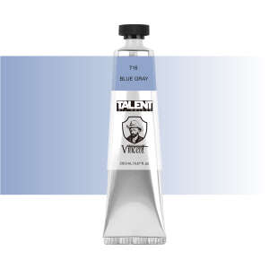 VINCENT TALENT OIL COLOR 200ML 716 BLUE GRAY - 1