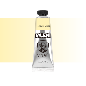 VINCENT TALENT OIL COLOR 50ML 222 GROUND WHITE - 1