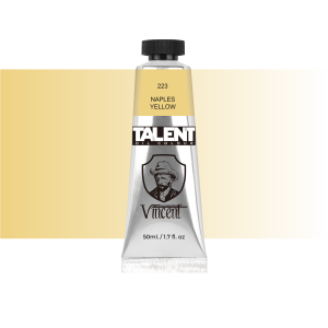 VINCENT TALENT OIL COLOR 50ML 223 NAPLES YELLOW - 1