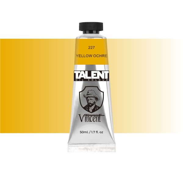 VINCENT TALENT OIL COLOR 50ML 227 YELLOW OCHRE - 1