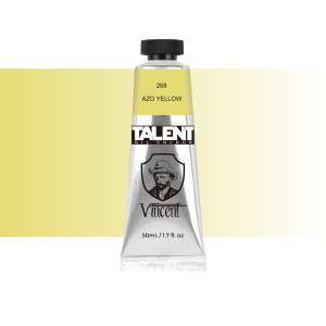 VINCENT TALENT OIL COLOR 50ML 268 AZO YELLOW - 1