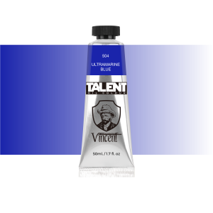 VINCENT TALENT OIL COLOR 50ML 504 ULTRAMARINE BLUE - 1