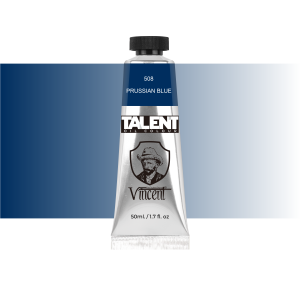 VINCENT TALENT OIL COLOR 50ML 508 PRUSSIAN BLUE - 1