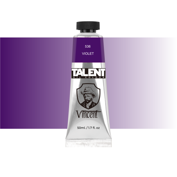 VINCENT TALENT OIL COLOR 50ML 536 VIOLET - 1