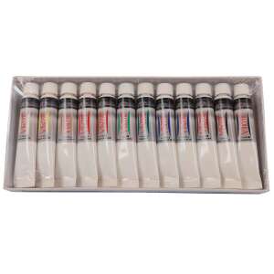 Vincent Talent Oil Color Yağlı Boya Seti 12'li - 12x12ml - 3