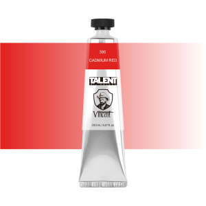 Vincent Talent Yağlı Boya 200 ML 393 Cadmium Red - Vincent