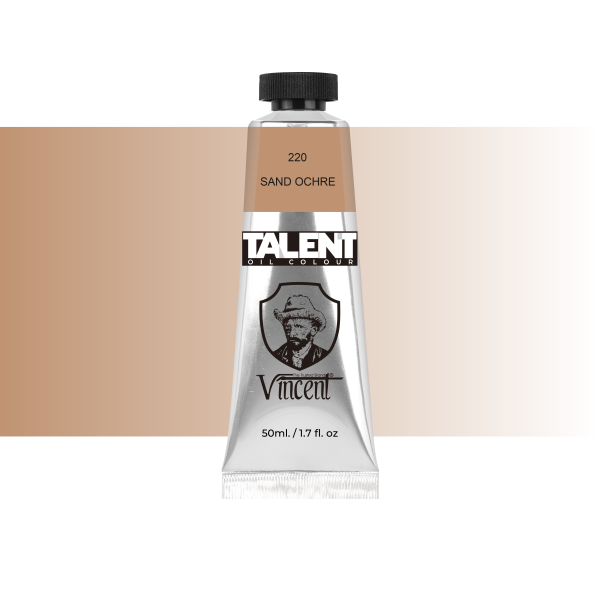 Vincent Talent Yağlı Boya 50 ML 220 Sand Ochre - 1