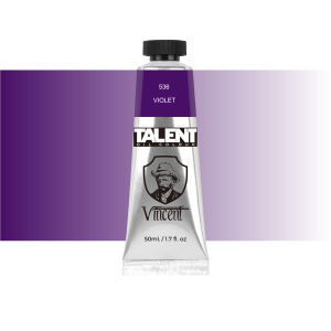 Vincent Talent Yağlı Boya 50 ML 536 Violet - 1