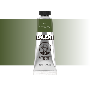 Vincent Talent Yağlı Boya 50 ML 620 Olive Green - Vincent