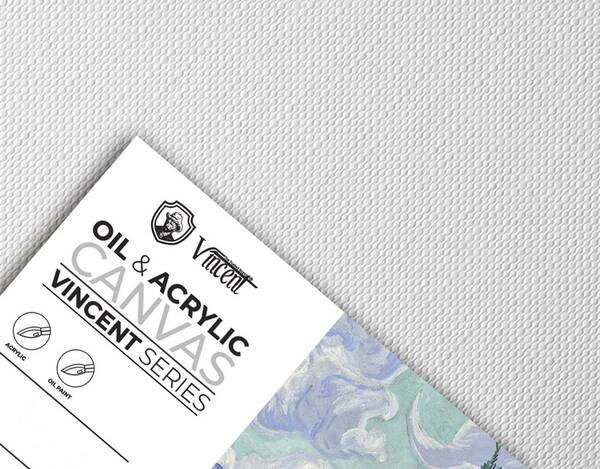 Vincent Yağlı Ve Akrilik Boya Kanvas Pad 300Gr 10X14 10 Yaprak - 2