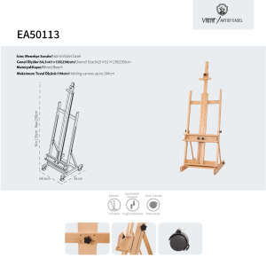 VIOLET/MENEKŞE EA50113 ACADEMIA EASEL - 3