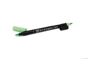 Zig - Zig Art&Graphic Twin Fırça Uçlu Marker TUT-80 505 Green Shadow