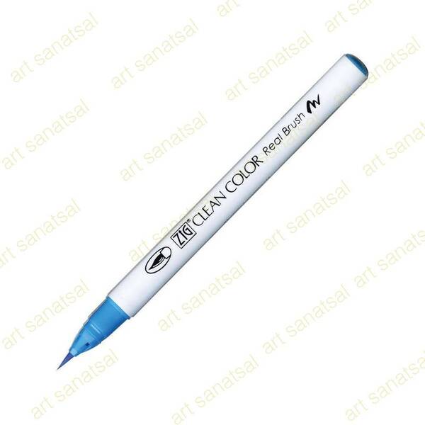Zig Clean Color Fırça Uçlu Marker Rb-6000AT Cobalt Blue 01