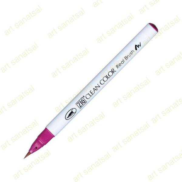 Zig Clean Color Fırça Uçlu Marker Rb-6000AT Dark Pink