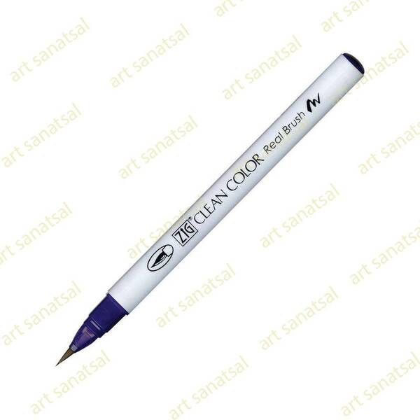 Zig Clean Color Fırça Uçlu Marker Rb-6000AT Deep Violet