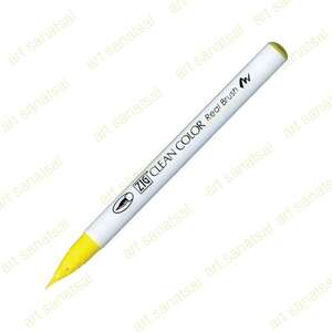 Zig - Zig Clean Color Fırça Uçlu Marker Rb-6000AT Lemon Yellow
