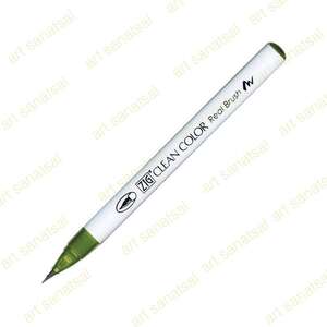 Zig - Zig Clean Color Fırça Uçlu Marker Rb-6000AT Olive Green