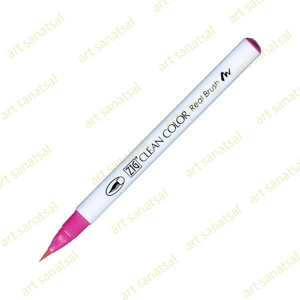 Zig Clean Color Fırça Uçlu Marker Rb-6000AT Pink