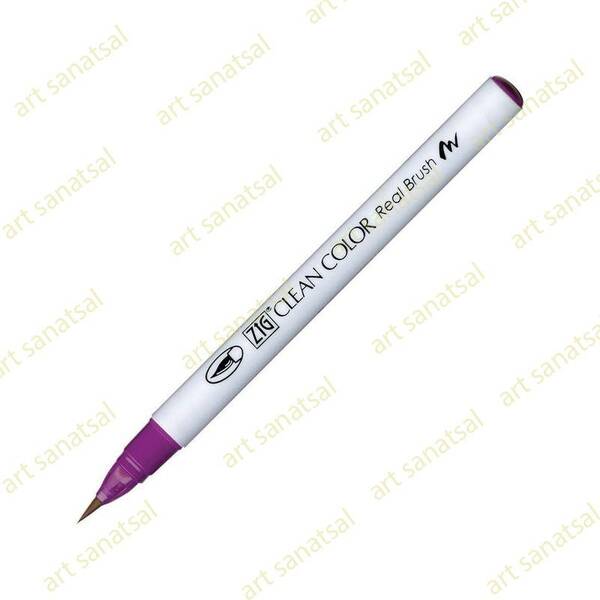 Zig Clean Color Fırça Uçlu Marker Rb-6000AT Purple