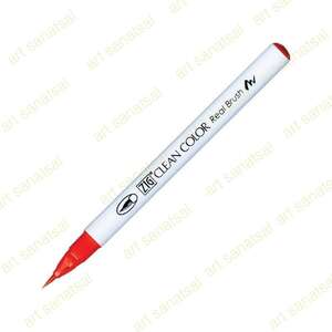Zig - Zig Clean Color Fırça Uçlu Marker Rb-6000AT Red