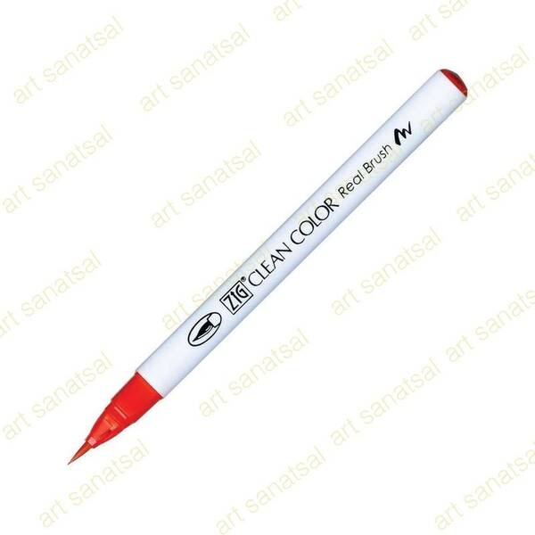 Zig Clean Color Fırça Uçlu Marker Rb-6000AT Red