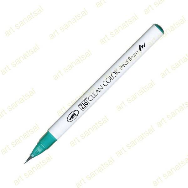 Zig Clean Color Fırça Uçlu Marker Rb-6000AT Turquoise Green