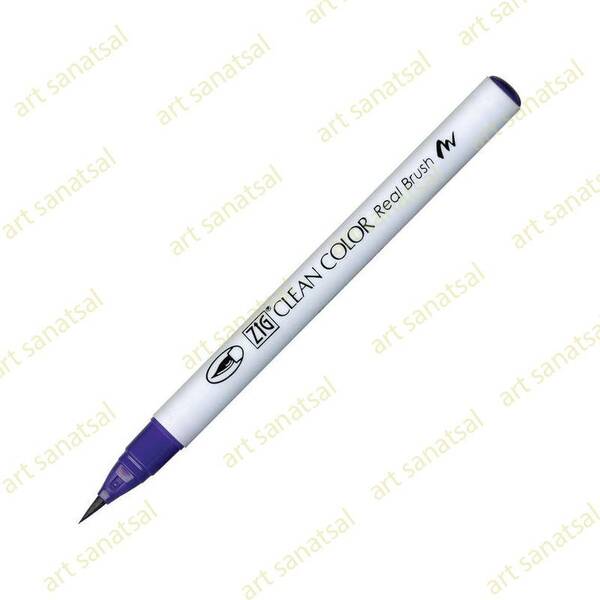 Zig Clean Color Fırça Uçlu Marker Rb-6000AT Violet